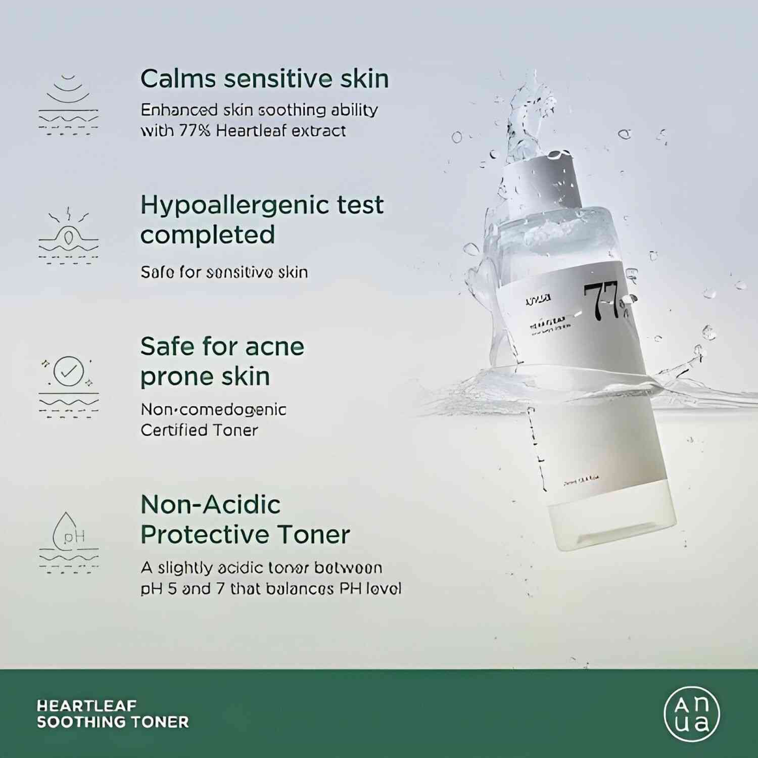 ANUA Heartleaf 77% Soothing Toner (250ml) ANUA Heartleaf 77% Soothing Toner (250ml)